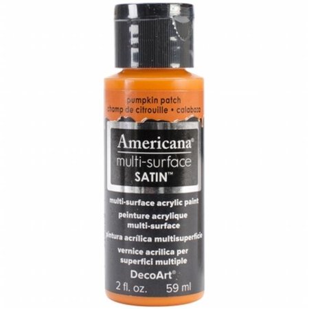 DECO ART Deco Art DA5-30-11 Americana Multi-Surface Satin Acrylic Paint 2oz-Pumpkin Patch DA5-30-11